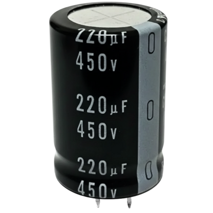 Capacitor Eletrolítico Snap-in 220uF 450V 30x35mm