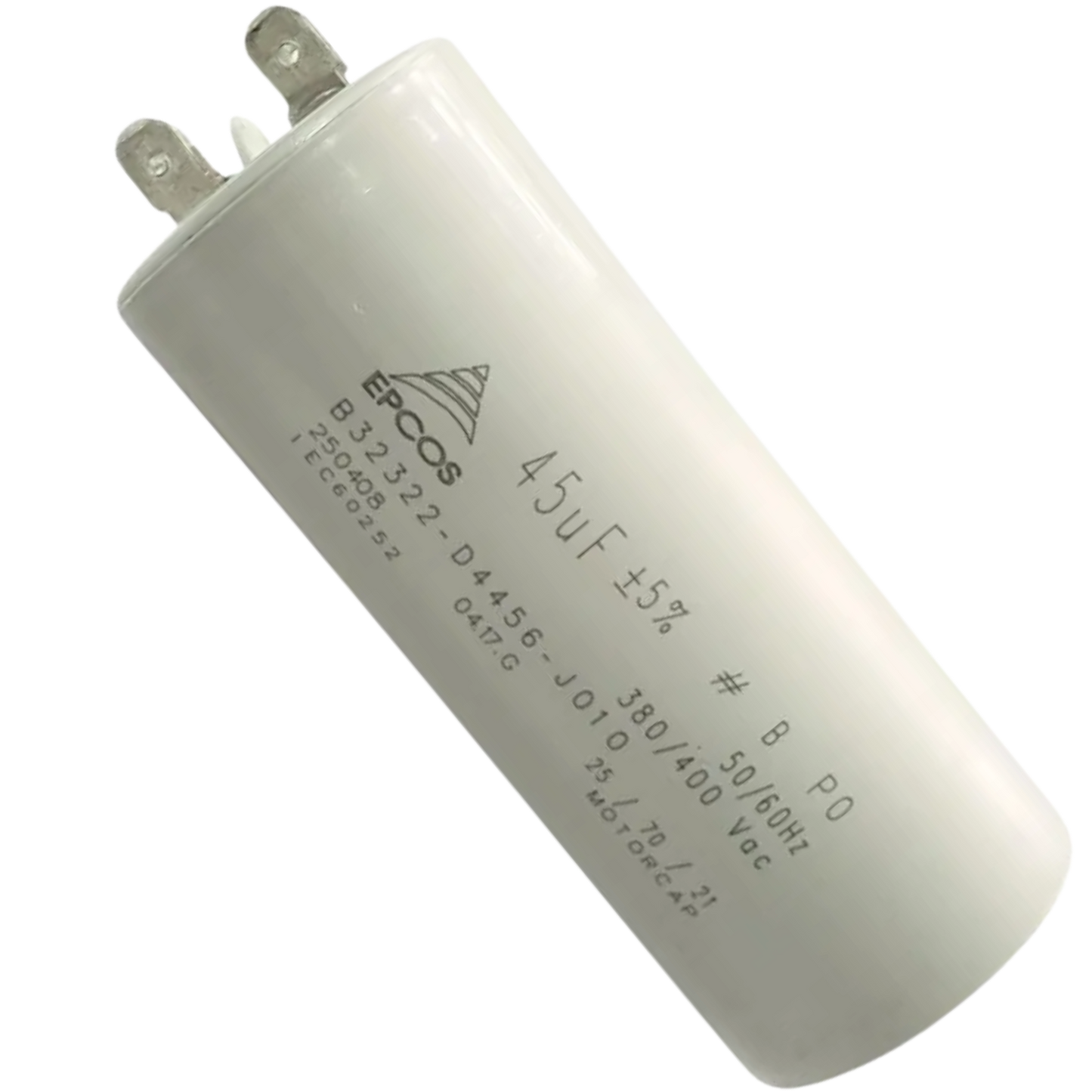 Capacitor De Partida 45uF 380/400V 40x98mm (Fast-on)