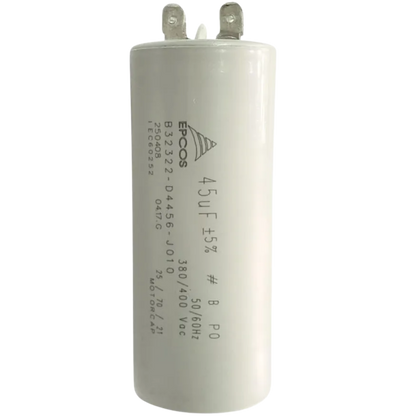 Capacitor De Partida 45uF 380/400V 40x98mm (Fast-on)