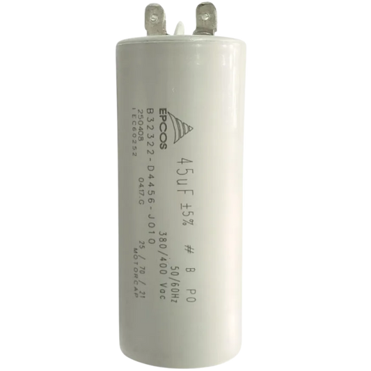 Capacitor De Partida 45uF 380/400V 40x98mm (Fast-on)