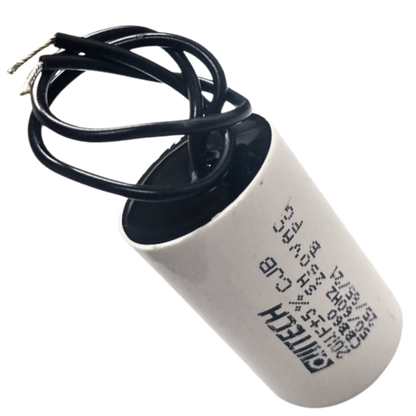 Capacitor De Partida 20uF 250V 30x50mm (2Fios)