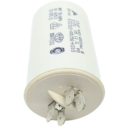 Capacitor De Partida 15uF 440/450V 40x70mm (Fast-on)
