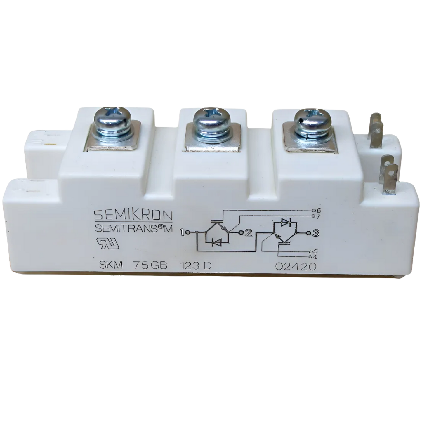 Módulo IGBT SKM75GB123D 1200V 75A