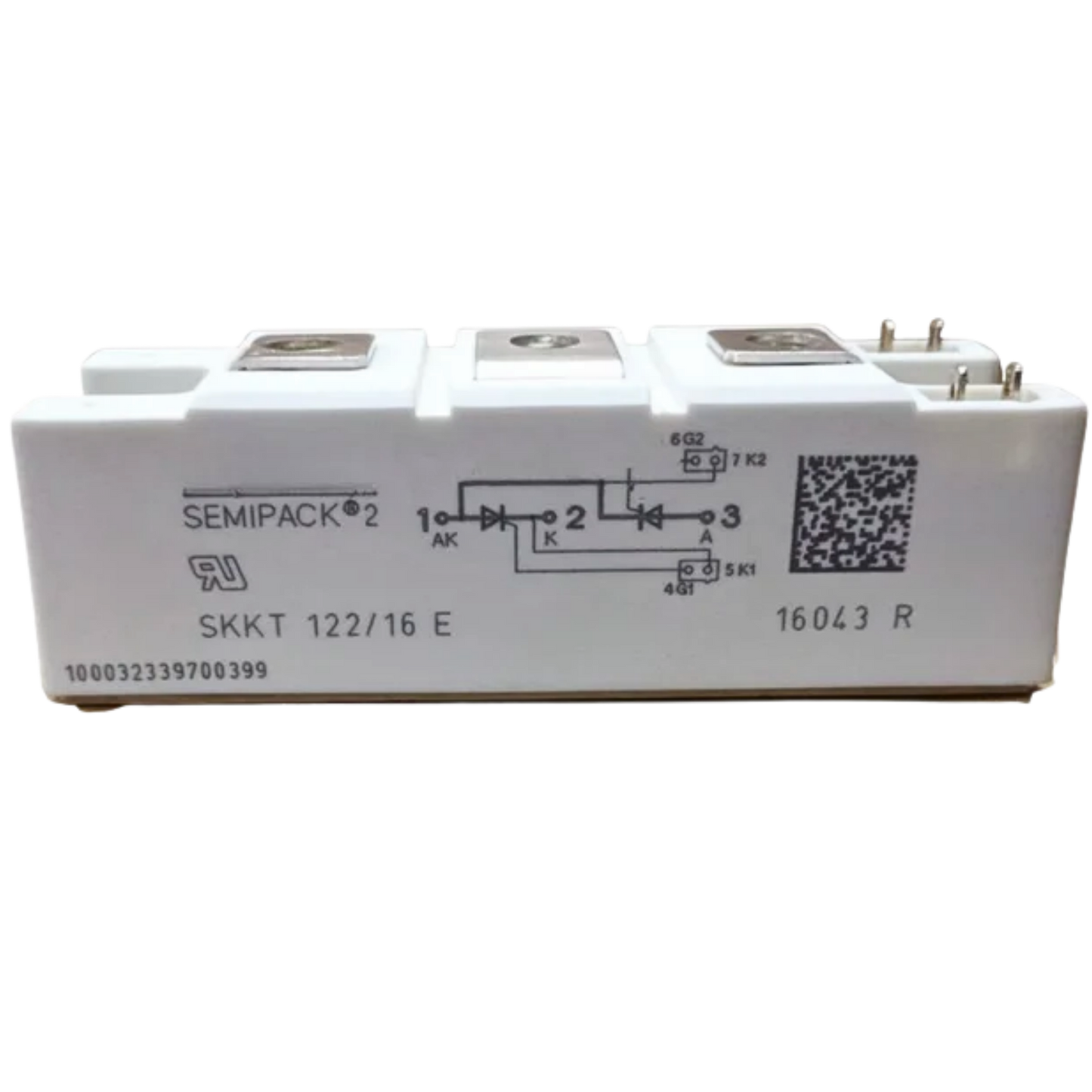 Módulo Tiristor SKKT122/16E 1600V 129A