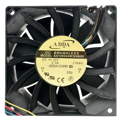 Microventilador AS12024HB389B00 24VDC 2,10A 120x120x38mm