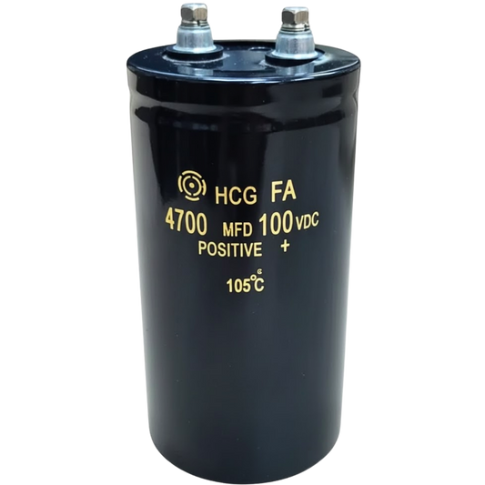 Capacitor Eletrolítico Giga 4700uF 100V 65x120mm