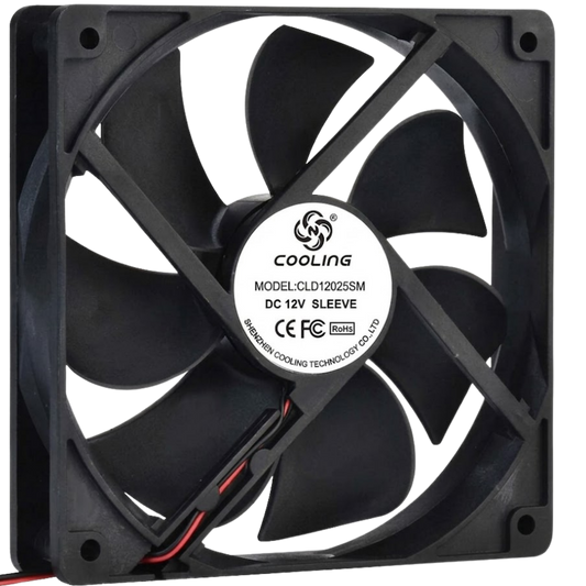 Microventilador CLD12025SM 12VDC 120x120x25mm