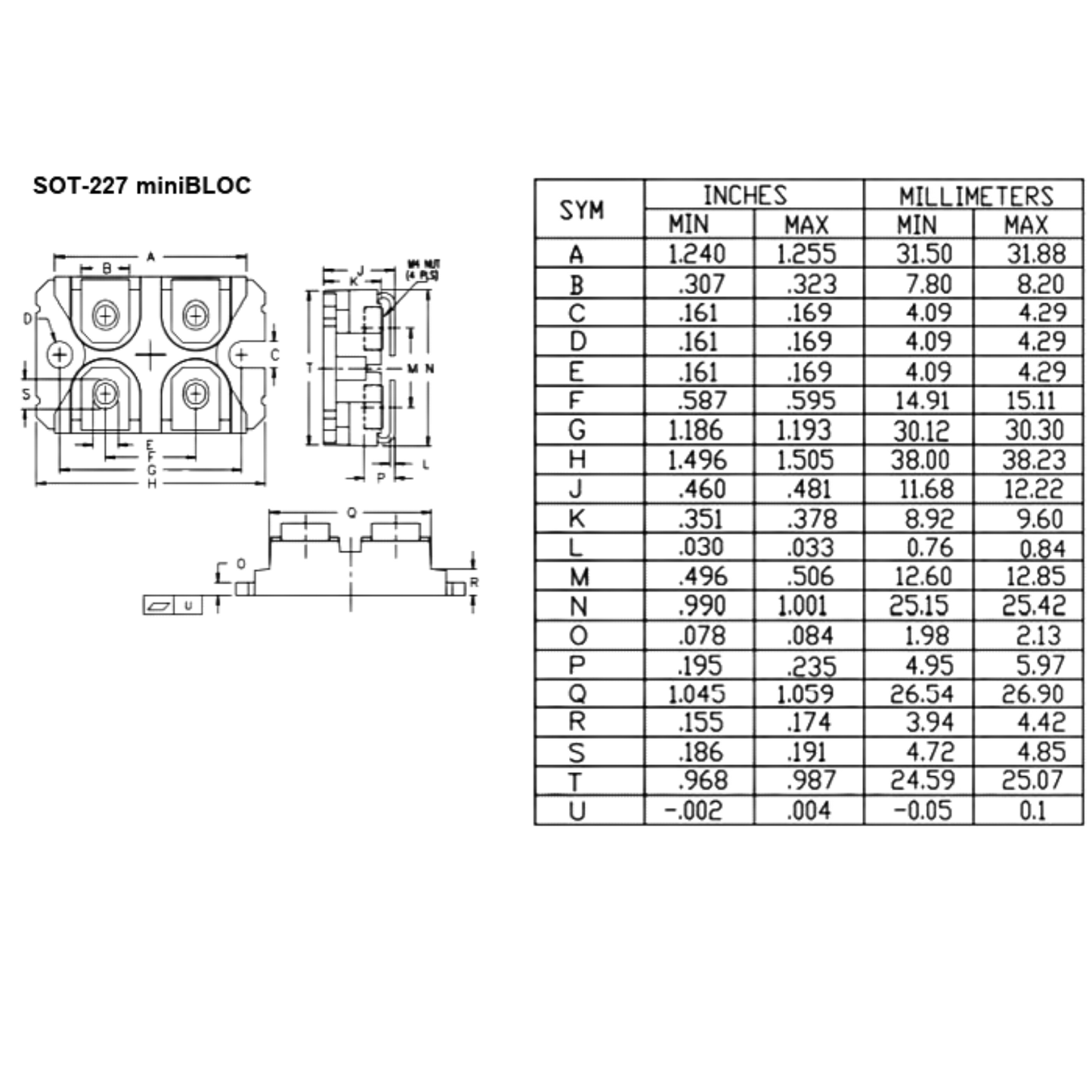 Módulo Mosfet IXFN140N20P 200V 140A