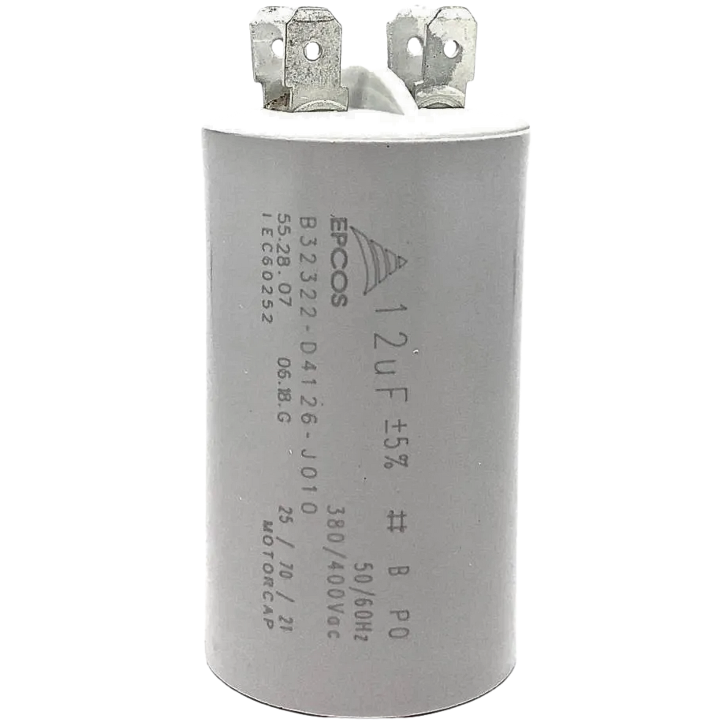 Capacitor De Partida 12uF 400V 35x62mm (Fast-on)