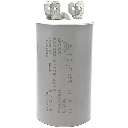 Capacitor De Partida 12uF 400V 35x62mm (Fast-on)