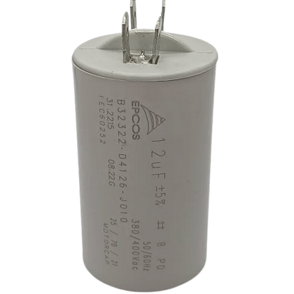 Capacitor De Partida 12uF 400V 35x62mm (Fast-on)