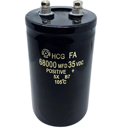 Capacitor Eletrolítico Giga 68000uF 35V 65x115mm