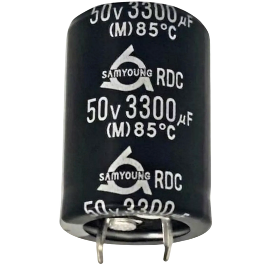 Capacitor Eletrolítico Snap-in 3300uF 50V 25x25mm