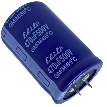 Capacitor Eletrolítico Snap-in 470uF 500V 35x52mm