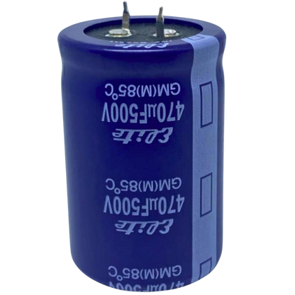 Capacitor Eletrolítico Snap-in 470uF 500V 35x52mm