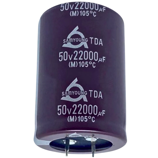 Capacitor Eletrolítico Snap-in 22000uF 50V 35x50mm