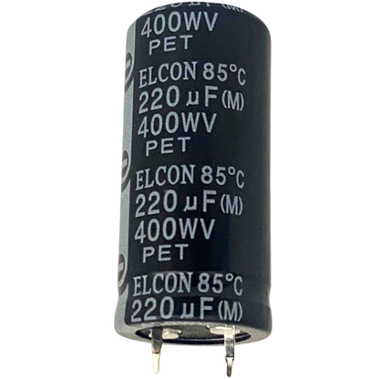 Capacitor Eletrolítico Snap-in 220uF 400V 22x46mm
