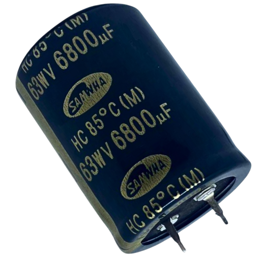 Capacitor Eletrolítico Snap-in 6800uF 63V 30x40mm