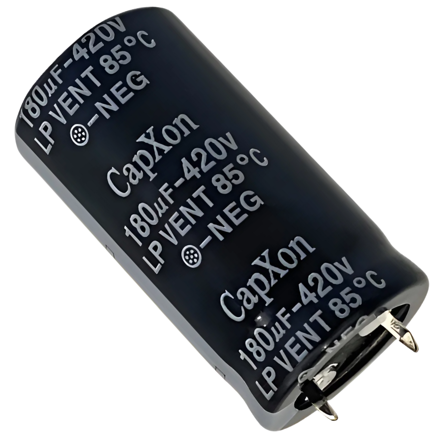 Capacitor Eletrolítico Snap-in 180uF 420V 22x41mm