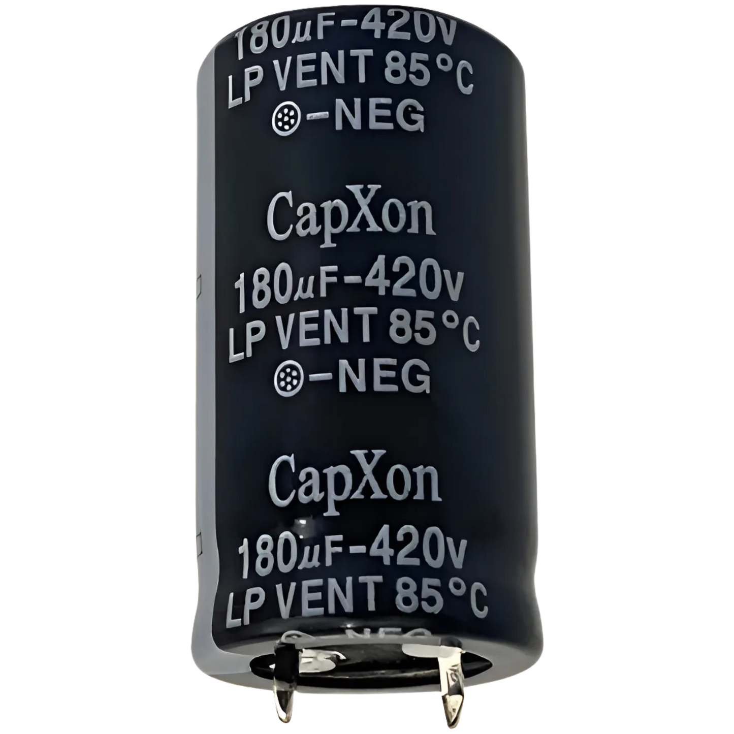 Capacitor Eletrolítico Snap-in 180uF 420V 22x41mm