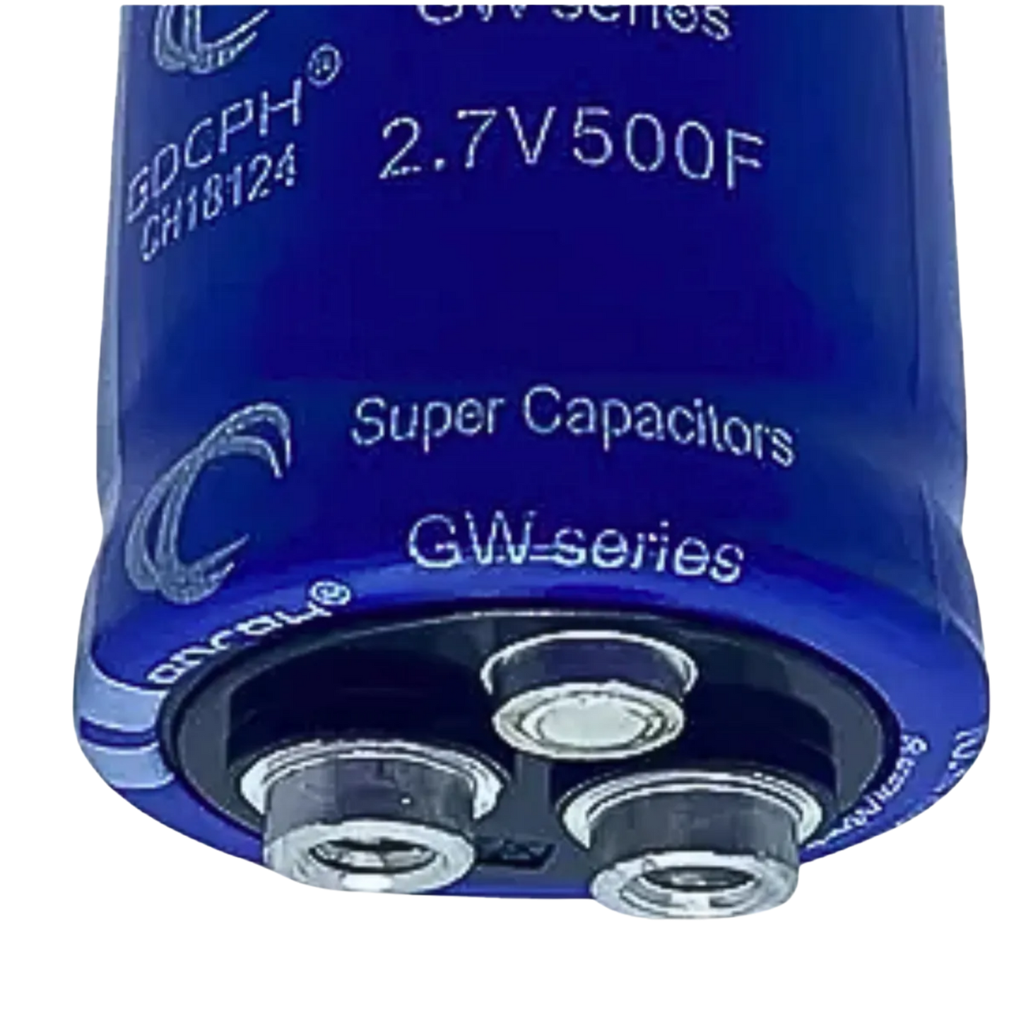 Capacitor Eletrolítico Super Farad 500F 2,7V 35x65mm