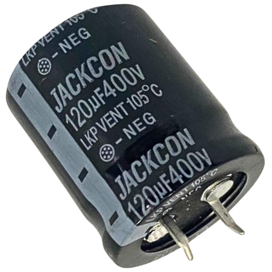 Capacitor Eletrolítico Snap-in 120uF 400V 25x30mm