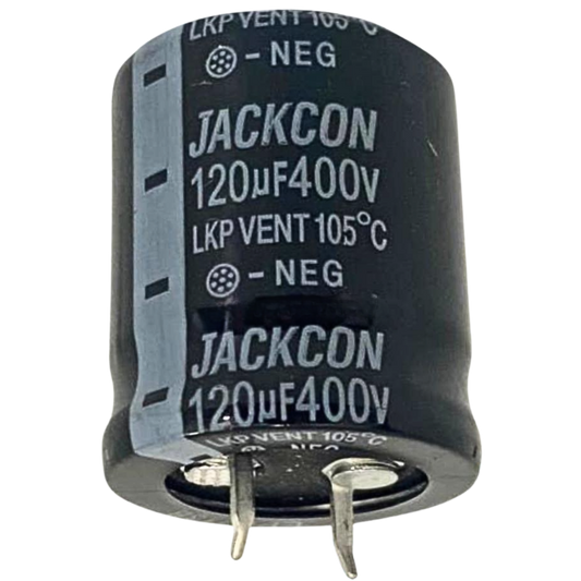 Capacitor Eletrolítico Snap-in 120uF 400V 25x30mm
