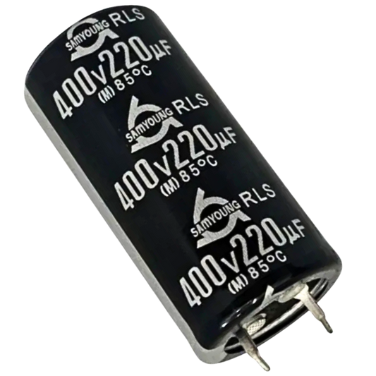 Capacitor Eletrolítico Snap-in 220uF 400V 22x45mm