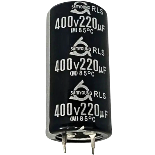 Capacitor Eletrolítico Snap-in 220uF 400V 22x45mm