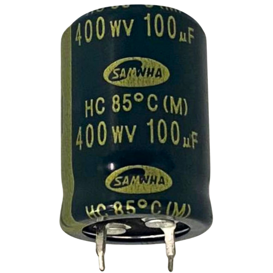Capacitor Eletrolítico Snap-in 100uF 400V 22x32mm