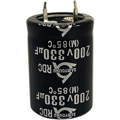 Capacitor Eletrolítico Snap-in 330uF 200V 22x32mm