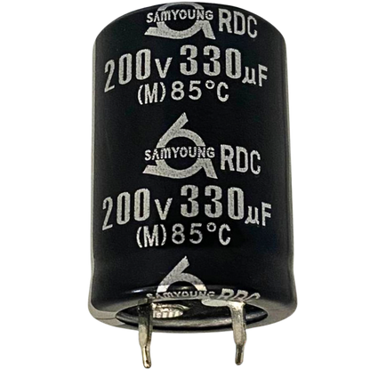 Capacitor Eletrolítico Snap-in 330uF 200V 22x32mm