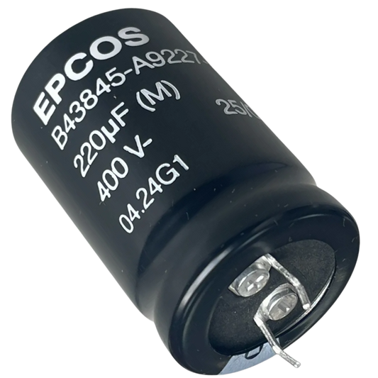 Capacitor Eletrolítico Snap-in 220uF 400V 25x40mm
