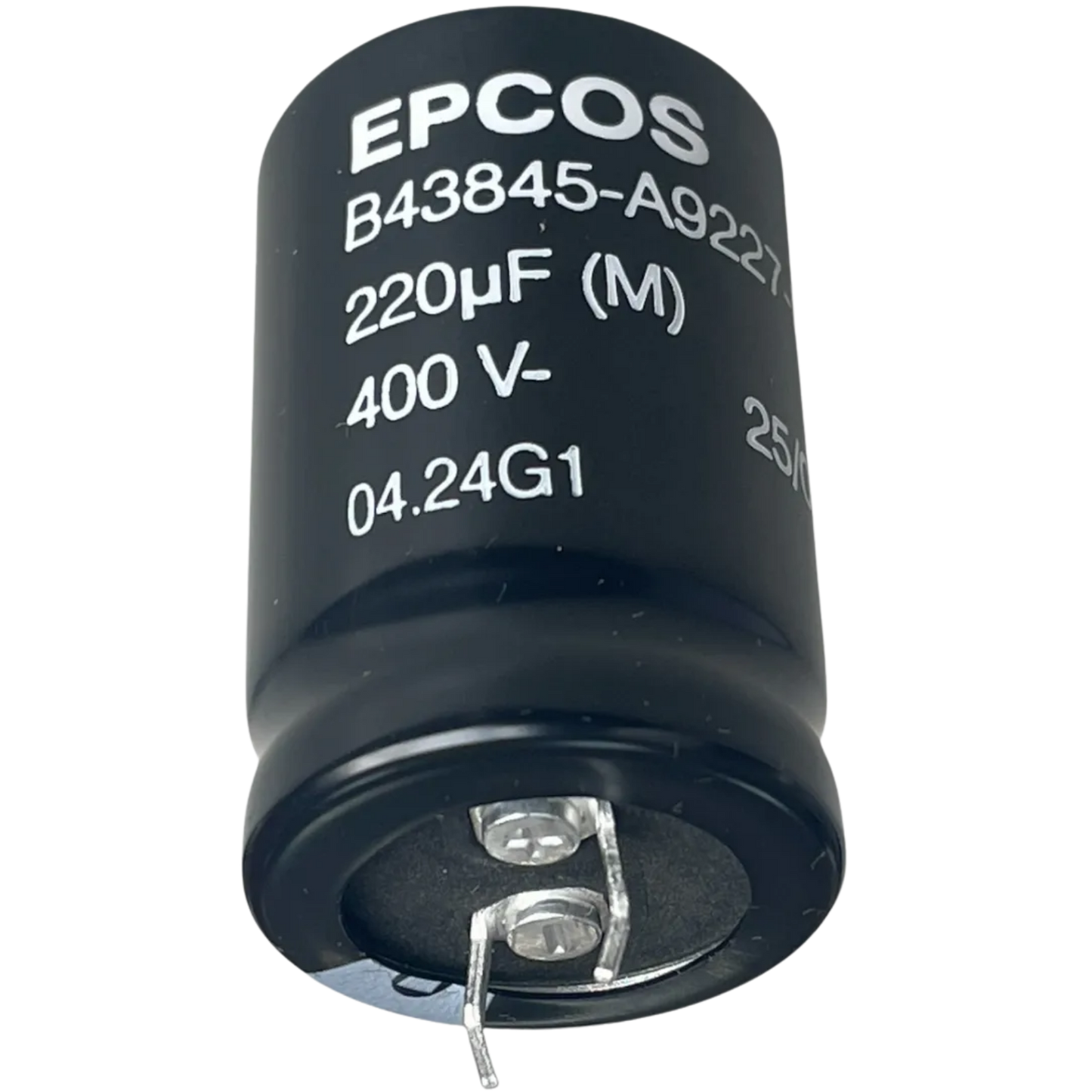 Capacitor Eletrolítico Snap-in 220uF 400V 25x40mm