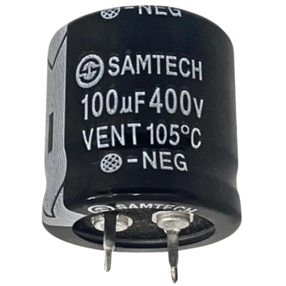 Capacitor Eletrolítico Snap-in 100uF 400V 25X25mm