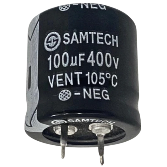 Capacitor Eletrolítico Snap-in 100uF 400V 25X25mm