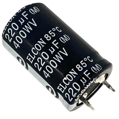 Capacitor Eletrolítico Snap-in 220uF 400V 22x35mm