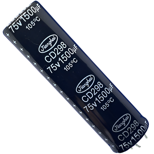 Capacitor Eletrolítico Snap-in 1500uF 75V 25x90mm