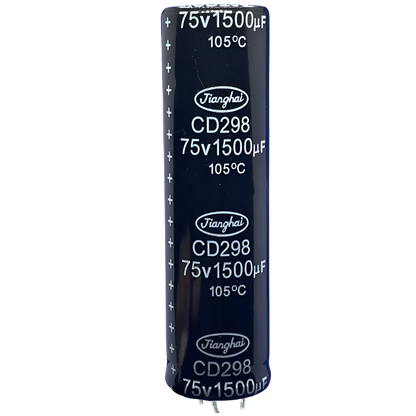 Capacitor Eletrolítico Snap-in 1500uF 75V 25x90mm