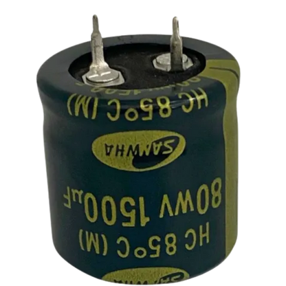 Capacitor Eletrolítico Snap-in 1500uF 80V 25x25mm