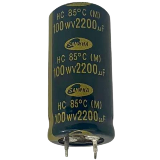 Capacitor Eletrolítico Snap-in 2200uF 100V 20x45mm