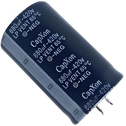 Capacitor Eletrolítico Snap-in 680uF 420V 35x57mm