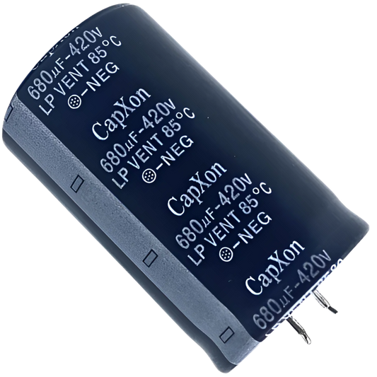 Capacitor Eletrolítico Snap-in 680uF 420V 35x57mm