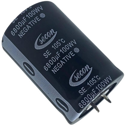 Capacitor Eletrolítico Snap-in 6800uF 100V 35x52mm