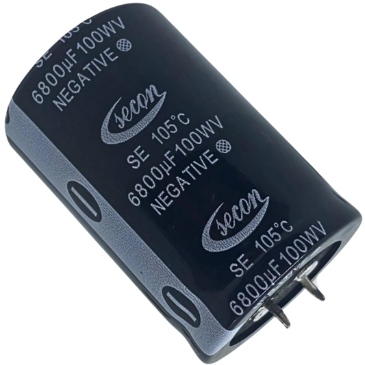 Capacitor Eletrolítico Snap-in 6800uF 100V 35x52mm