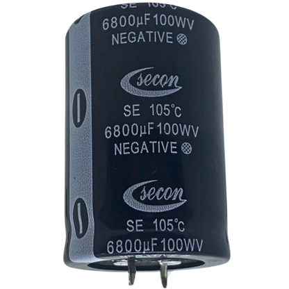 Capacitor Eletrolítico Snap-in 6800uF 100V 35x52mm