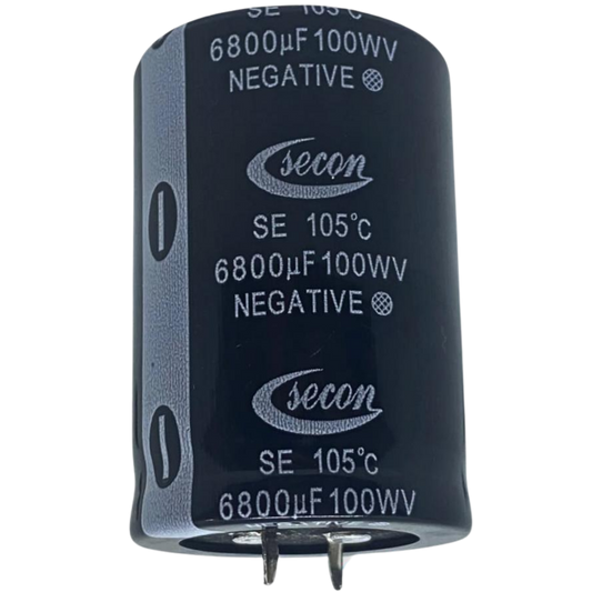 Capacitor Eletrolítico Snap-in 6800uF 100V 35x52mm