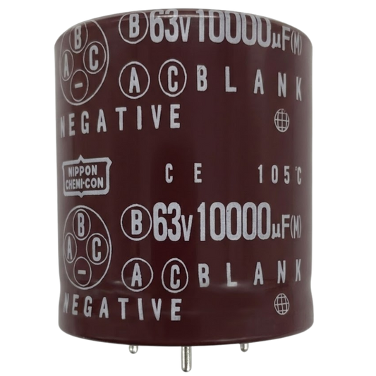 Capacitor Eletrolítico Snap-in 10000uF 63V 40x45mm 4t