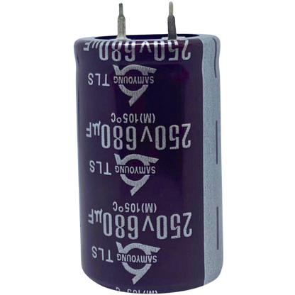 Capacitor Eletrolítico Snap-in 680uF 250V 25x43mm