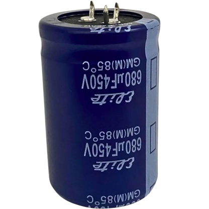 Capacitor Eletrolítico Snap-in 680uF 450V 35x53mm